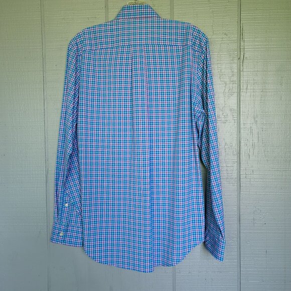 Vineyard Vines Performance Classic Fit Tucker Plaid Shirt. Size XS - Picture 3 of 8